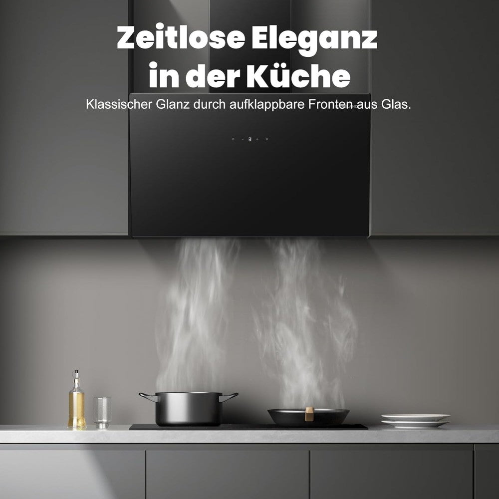 60 cm Kopffrei Dunstabzugshaube - 540 m³/h mit Boost-Funktion
