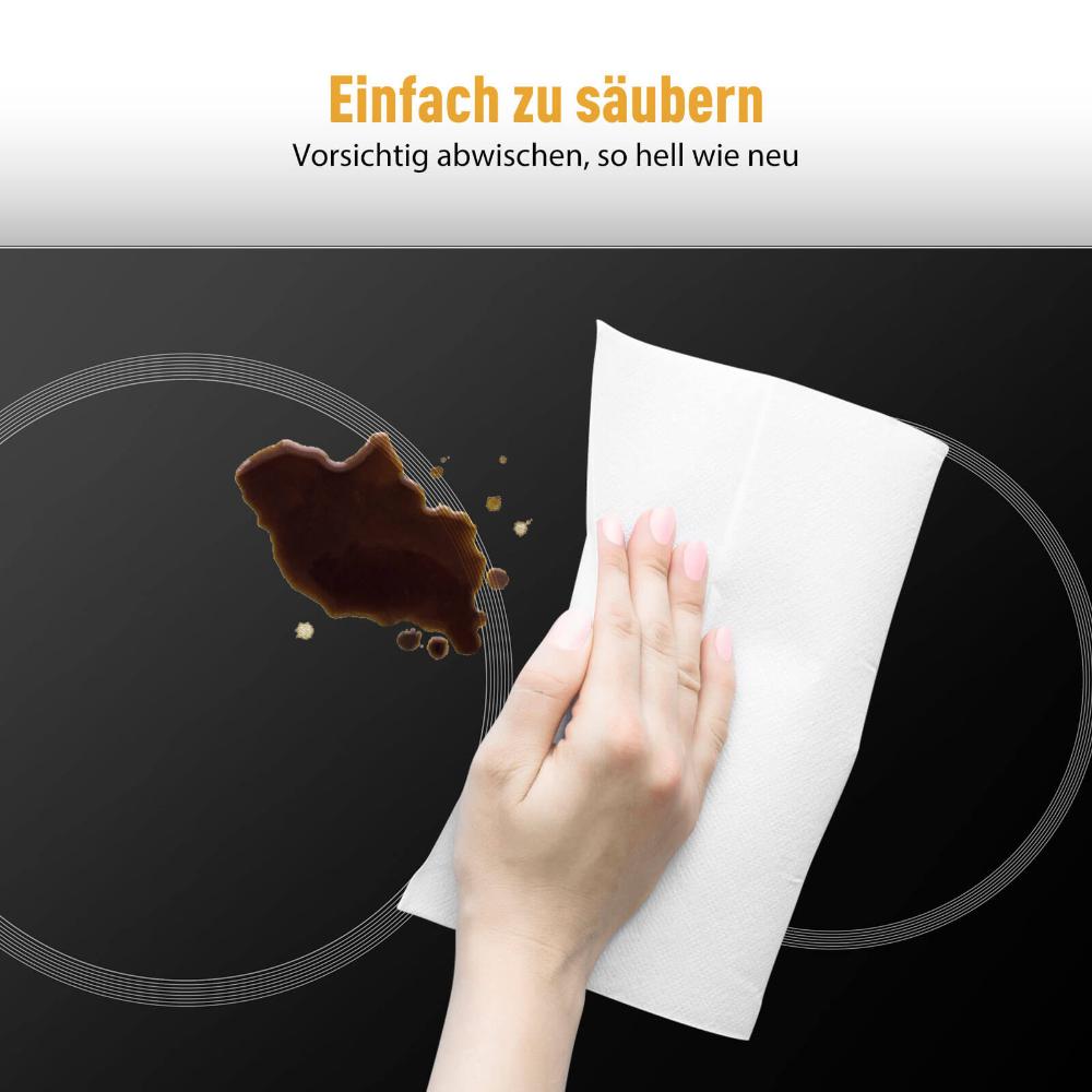 GASLAND Einbaukochfeld 2 Platten Glaskeramik Kochfeld für den Großhandel