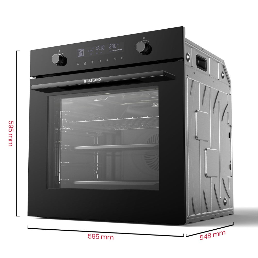 60cm Silver Electric Built-in Oven