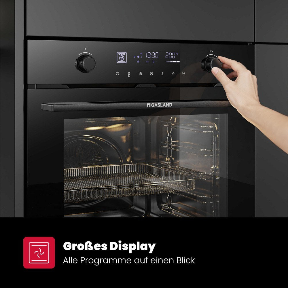 60cm Silver Electric Built-in Oven