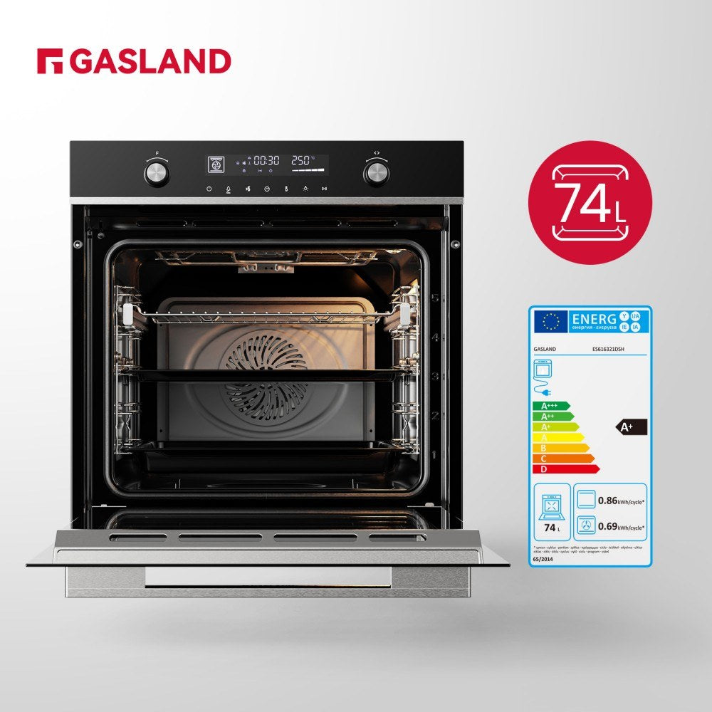 60cm Silver Electric Built-in Oven