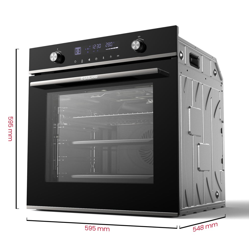 60cm Silver Electric Built-in Oven