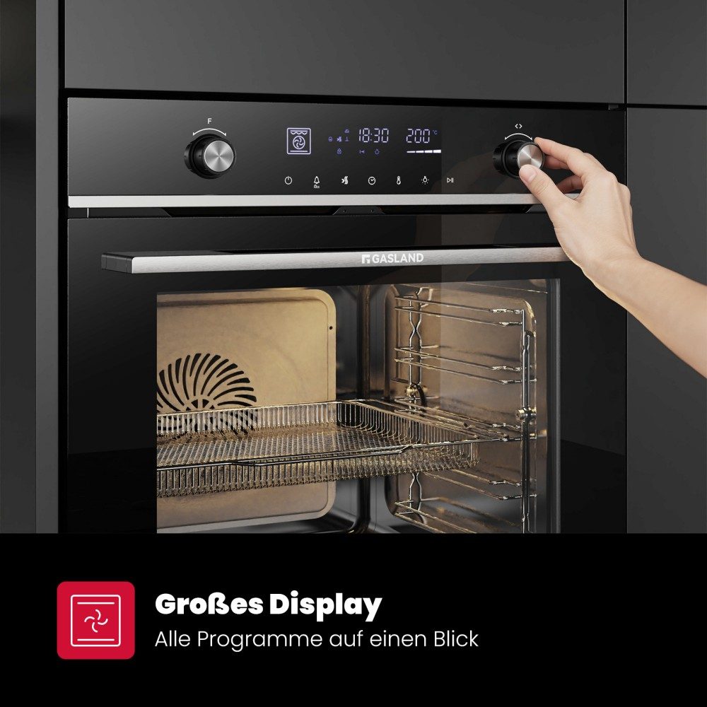 60cm Silver Electric Built-in Oven