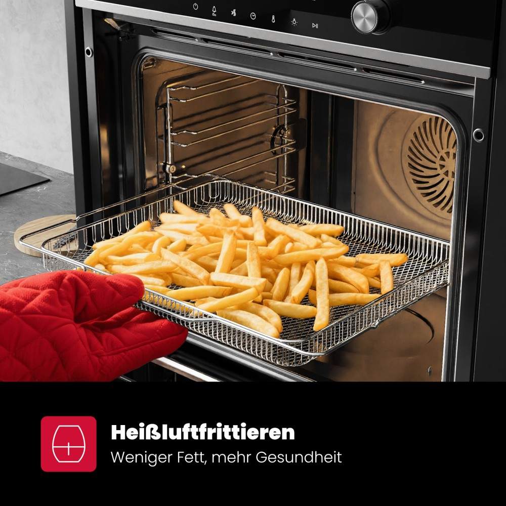 60cm Silver Electric Built-in Oven