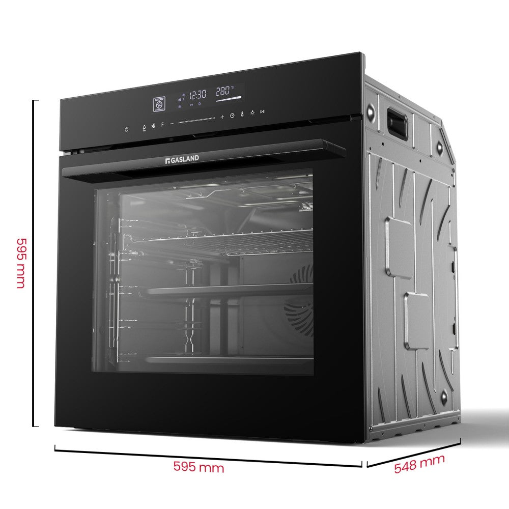 60cm Silver Electric Built-in Oven