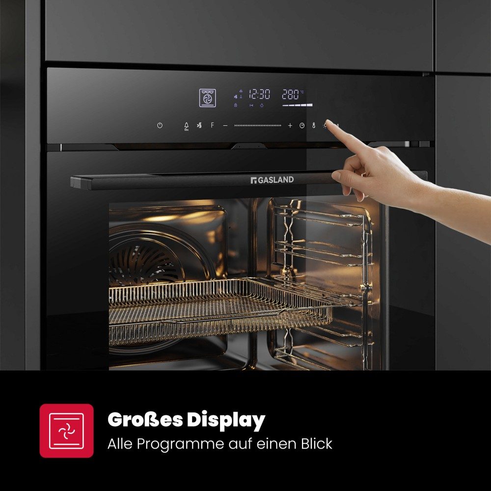 60cm Silver Electric Built-in Oven
