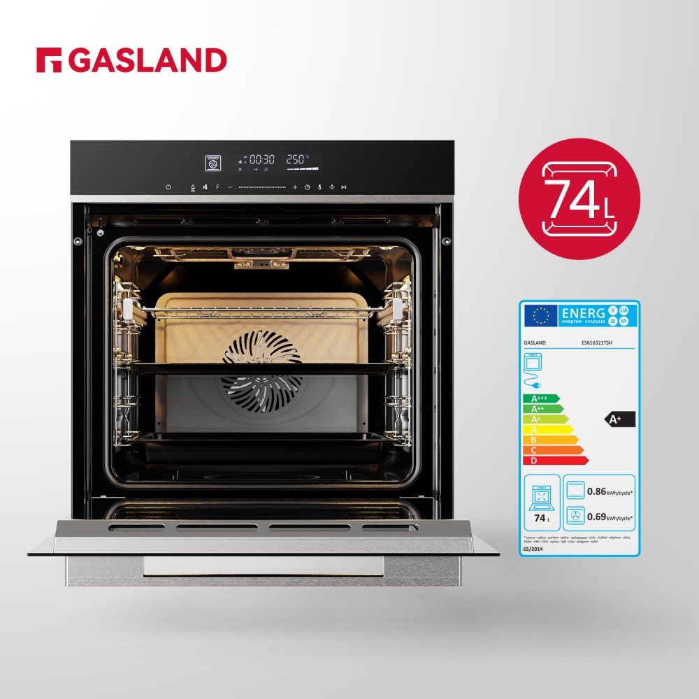 60cm Silver Electric Built-in Oven