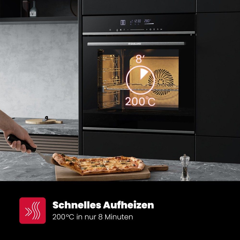 60cm Silver Electric Built-in Oven