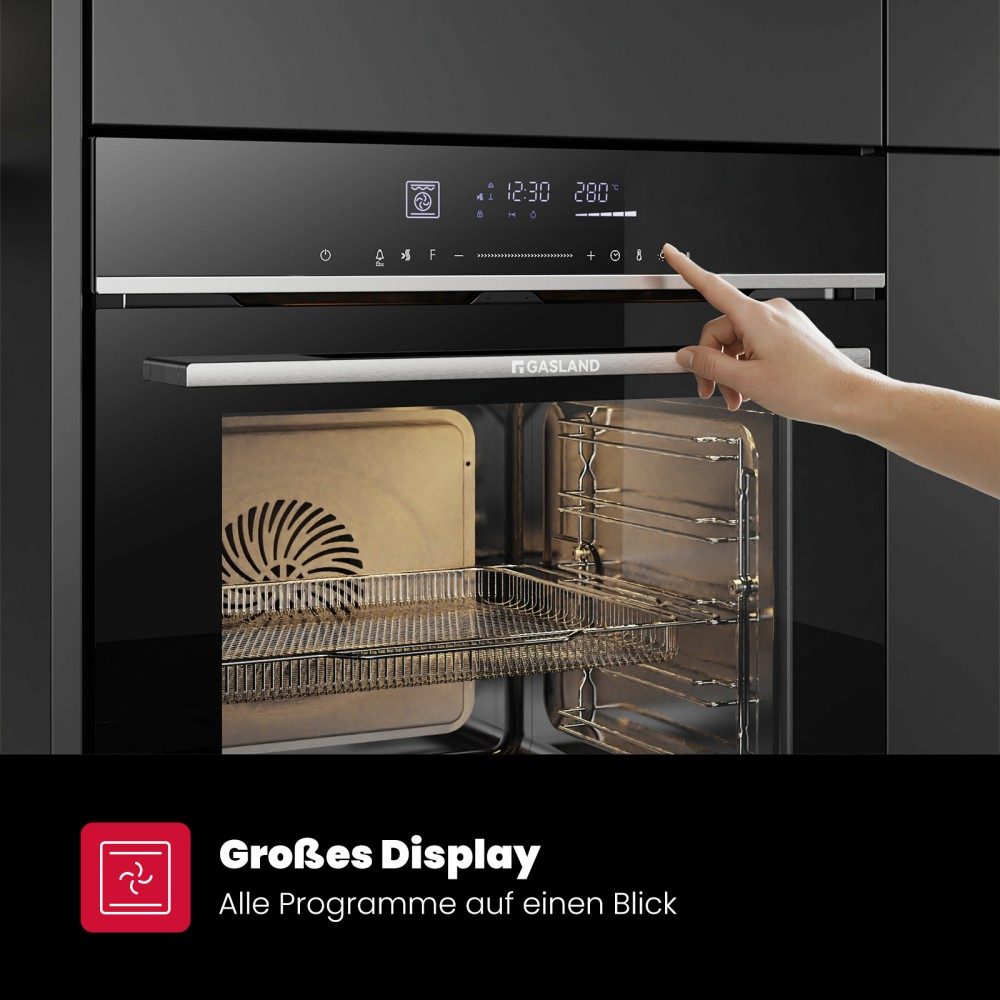 60cm Silver Electric Built-in Oven