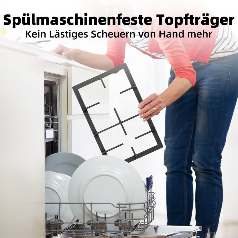 60cm Edelstahl Gaskochfeld