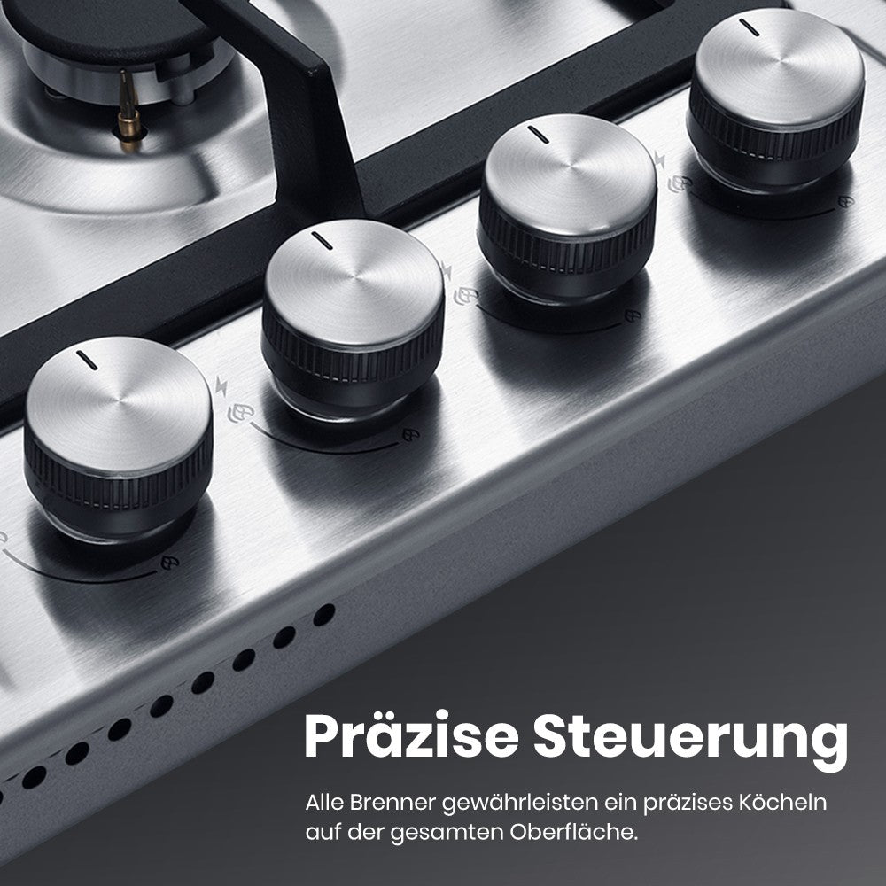 GASLAND built-in gas hob stainless steel 4 burners for wholesale