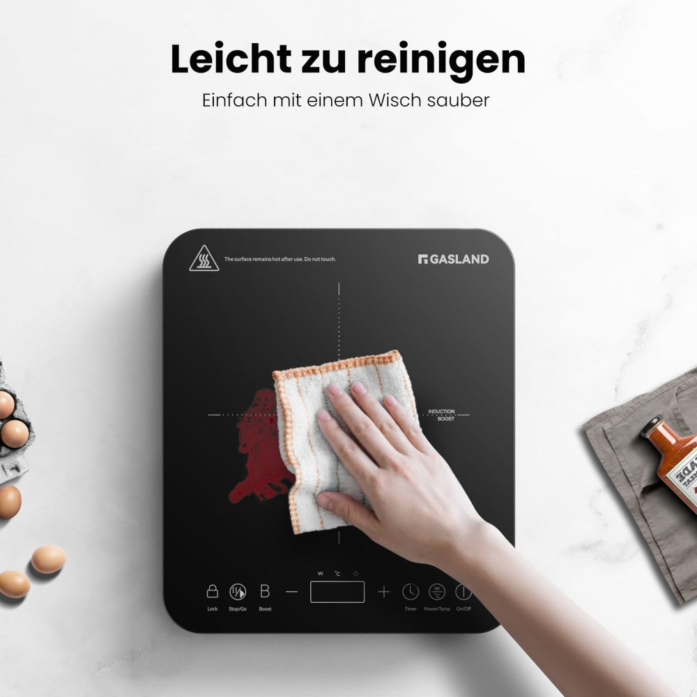 2000W Portable Ultra-Thin Single Zone Induction Cooker