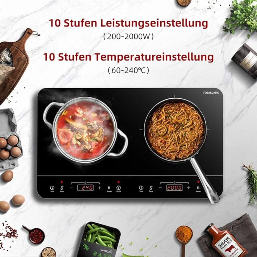 GASLAND Doppel Induktionskochplatte für den Großhandel