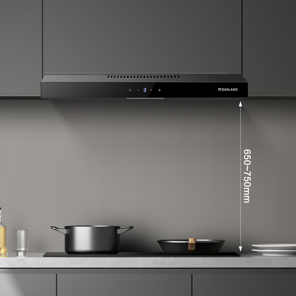 Dunstabzugshaube 60cm 202 m³/h Umluft für den Großhandel