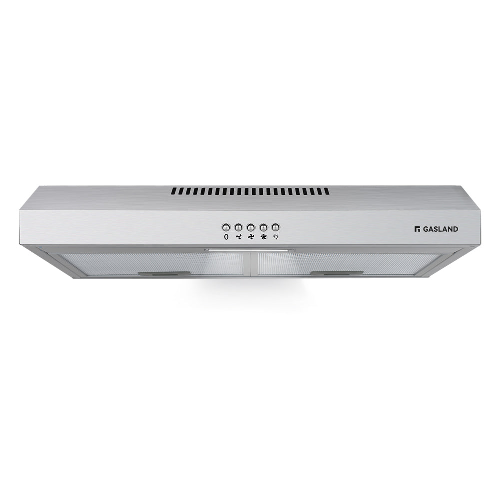 Recirculatiekap 60 cm zilver