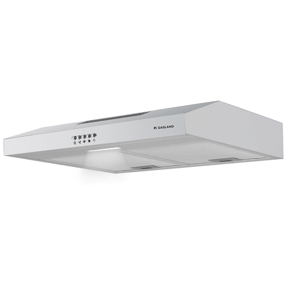 Recirculatiekap 60 cm zilver