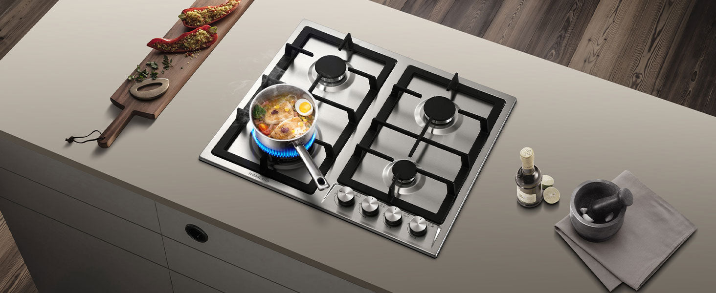 So wählen Sie das passende Gaskochfeld für Ihre Küche