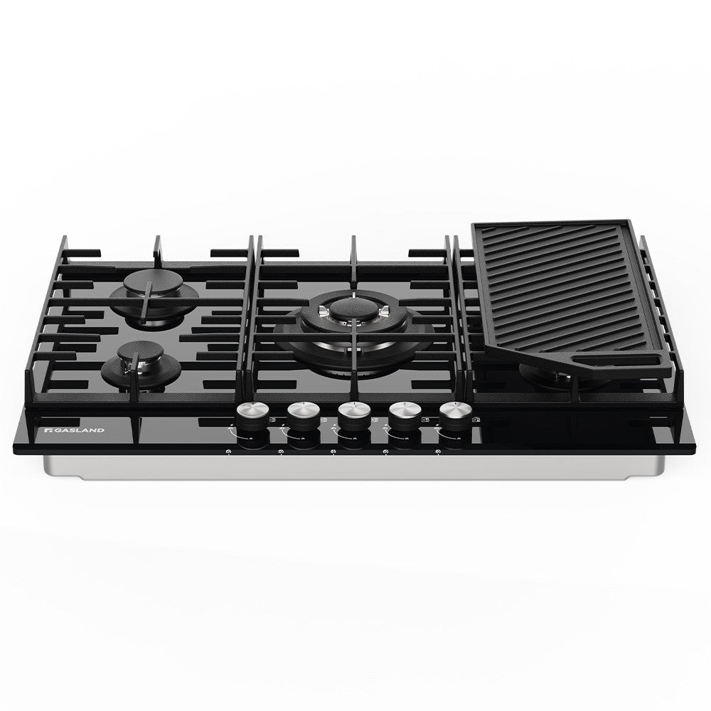 76cm glass gas hob