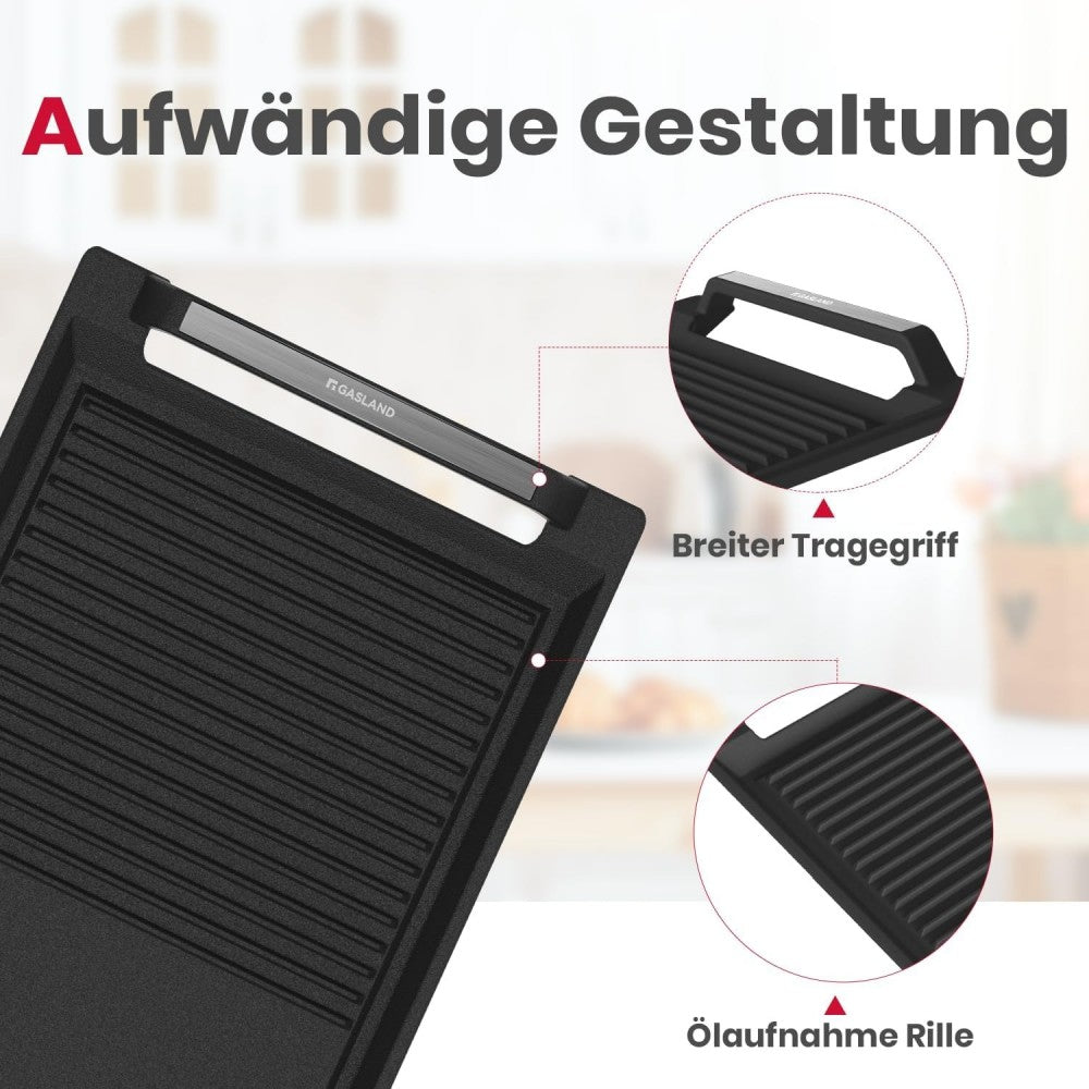 60 cm Gas-Induktions-Kochfeld mit BBQ-Funktion