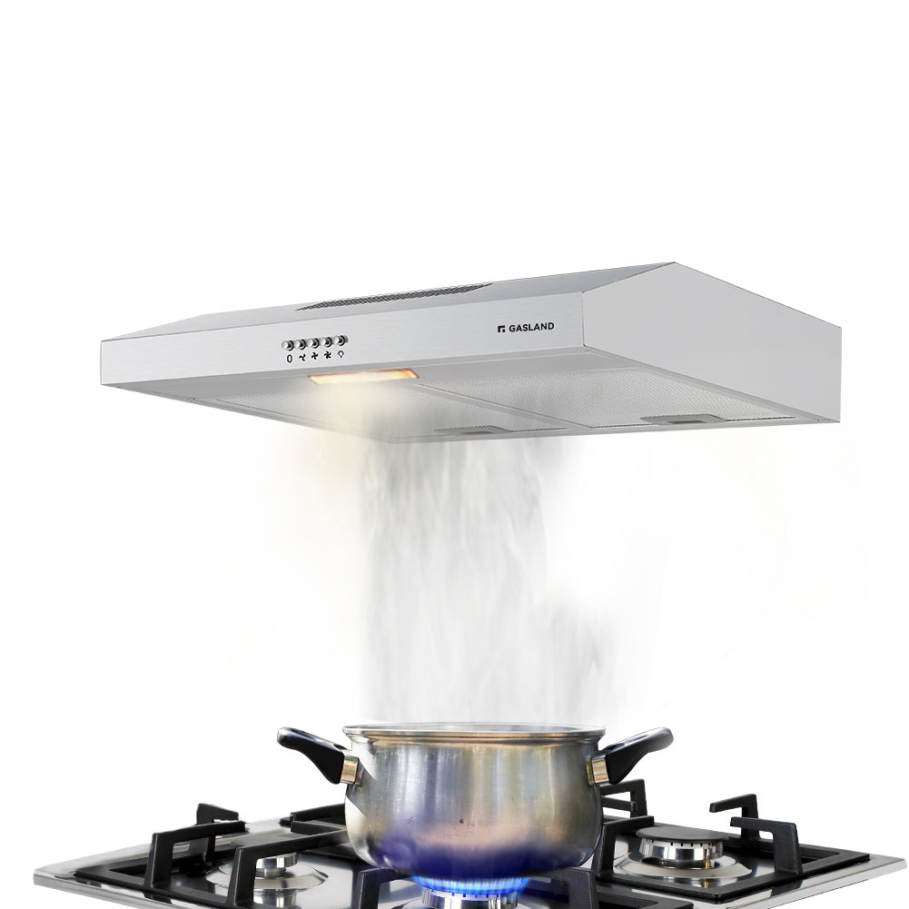 GASLAND Chef 60cm Umluft Dunstabzugshaube Leise Dunstabzugshauben Abluft 333 m³/h Edelstahl Silber mit Aktivkohlefilter [Energieklasse C GASLAND Chef 60cm Umluft Dunstabzugshaube Leise Dunstabzugshauben Abluft 333 m³/h Edelstahl Silber mit Aktivkohlefilter [Energieklasse C