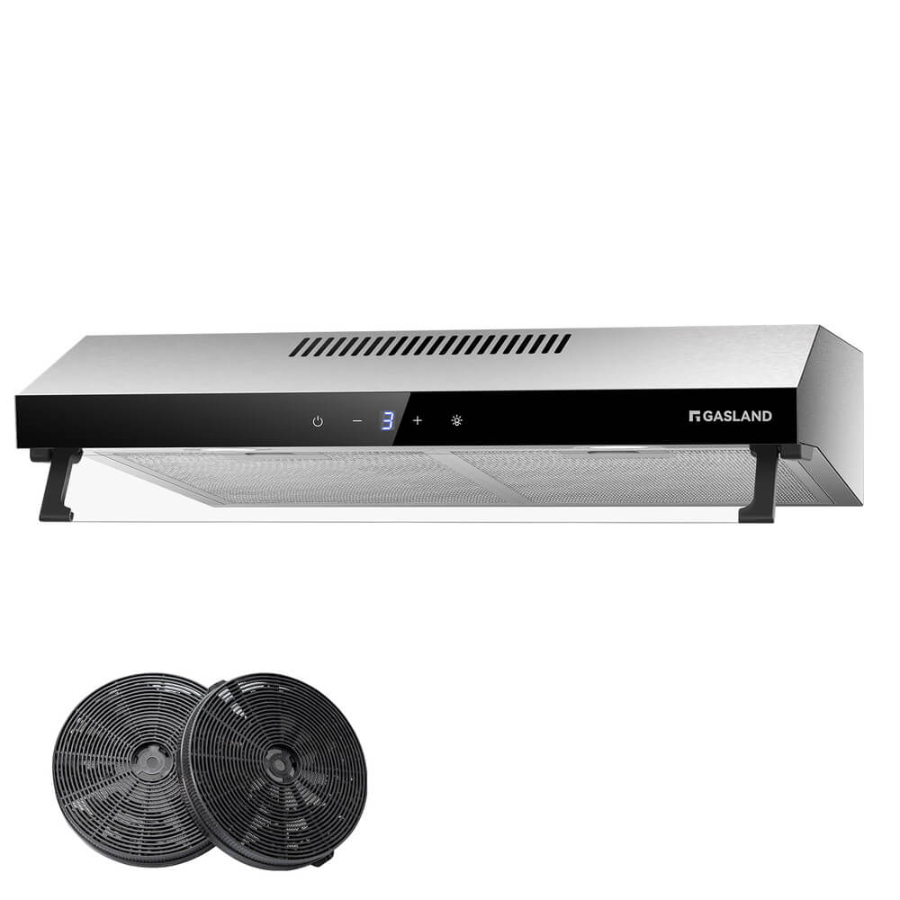 GASLAND 60cm recirculation cooker hood Quiet double motor exhaust air 333 m³/h [Energy class D]